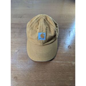 Carhartt Strap Back Child Youth Kids Boys One Size Canvas Beige Cap Hat